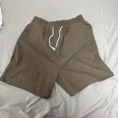 コーデュロイ ショートパンツ ハーフパンツ 2点セット サイズL