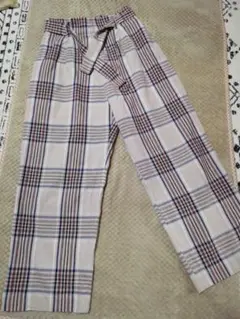 GLOBAL WORK チェック柄パンツ　Mサイズ