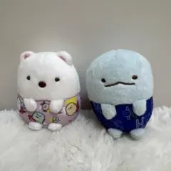 すみっコぐらし　ユニクロ　コラボ　てのりぬいぐるみ　しろくま　とかげ