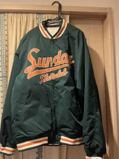 Sunday Skateclub スタジャン ダークグリーン