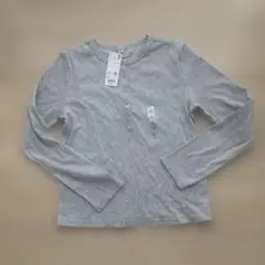 UNIQLO リブヘンリーネックT長袖　 XL