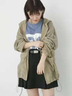 新品【エヘカソポ】シアージップフーディーシャツ【フリーサイズ】のサムネイル