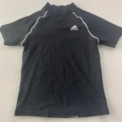 adidas ラッシュガード 半袖 ブラック　130