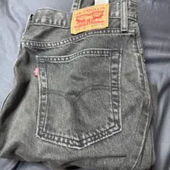 Levi's 550 ダークグレー W36 L30 デニム