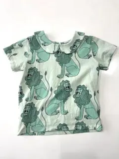 希少！Mini Rodini ライオン柄 Tシャツ 92-98サイズのサムネイル