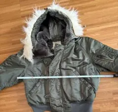 オリーブグリーン ミリタリージャケット Mサイズ