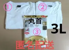 3L　BOBSON　半袖　快適工房　セット　大きい　下着肌着　グンゼ　訳あり匿名