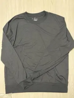 無印良品　ウール混クルーネック長袖シャツ　廃盤品　２枚セット