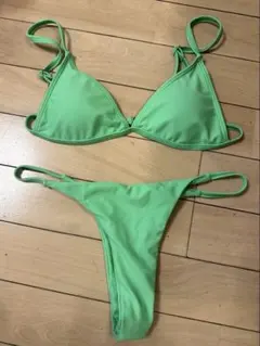 SHEIN ビキニセット グリーン xs
