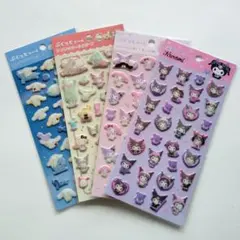 サンリオ/Sanrio/ぷくっとシール/4枚セット/新品未開封②