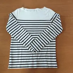 無印良品　太番手長袖Tシャツ