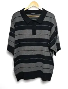 【FB COUNTY】チャーリーブラウン ポロシャツ 3XL ブラウン FB County/Charlie Brown Knitting Polo Shirt（エフビーカウンティ