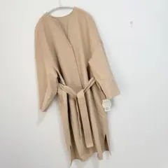 センスオブプレイスバイアーバンリサーチ ウールリバーノーカラーコート32