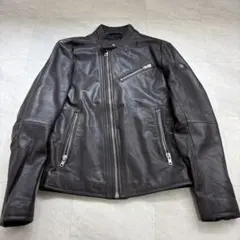 diesel ディーゼル ライダースジャケット ゴートレザージャケット S