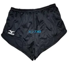 【超美品】mizuno 陸上競技 ランニングパンツ (ブラック) XO