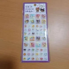 カットピースシール　日焼けサンリオキャラクターズ