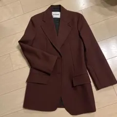 JIL SANDER ブラウン テーラードジャケット サイズ34 JIL SANDER（ジルサンダー）テーラードジャケット ピンク サイズ:44(S