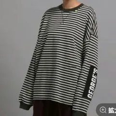 最終値下げ　GEORGE'S ジョージズ　ボーダーロンT