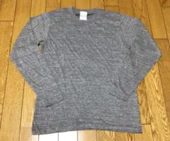 ユナイテッドアスレ　ロングTシャツ　カットソー　ヘザーグレー　Sサイズ