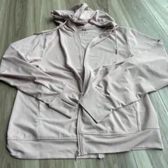 UNIQLO エアリズムUVカットメッシュパーカ　ピンク　XL 紫外線カット