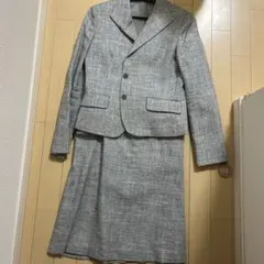 COMME CA ISM グレー スーツ Mサイズ