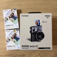 新品　FUJIFILM instax mini 41 本体 フィルム付き