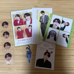 吉澤閑クリアシール Travis Japan カレンダー 切り抜き トラジャ