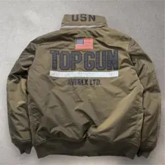 【希少・2XL】CWU45P　AVIREX　フライトジャケット　トップガン