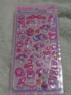 n*。様 マイメロディ ボンボンドロップシール