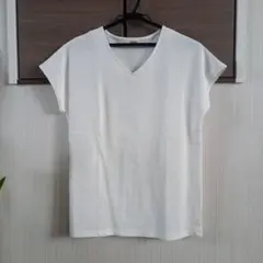 HUG.U フレンチTシャツ ホワイト M