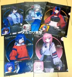 日*4様 神椿市建設中。 DMMくじ E賞 クリアファイル ステッカー 全5種コ