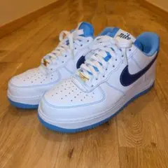 【希少 】NIKE BY YOU エアフォース1 白青 US9 27cm 希少 】NIKE BY YOU エアフォース1 白青 US9 27cm 2025年最新