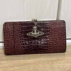 Vivienne Westwood クロコダイル風 がま口 長財布