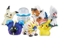 ポケモンキッズ サン＆ムーン ソルガレオ編 全7種 コンプセット 指人形