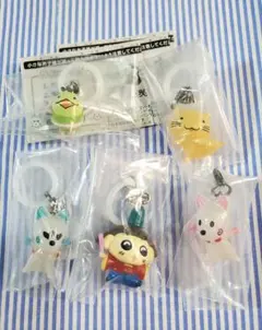 時効警察 チャーム 4個セット そーぶくん プクーちゃん 沈みがち