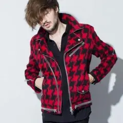 ノーアイディー ガウン　4qwdテーラード　ライダース　パーカー NO ID. SALE セール ノーアイディー ガウン ラムレザー