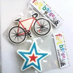 B-SIDE LABEL フェルト バッジ