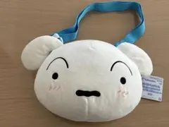 クレヨンしんちゃん　シロ　肩掛けぬいぐるみバッグ
