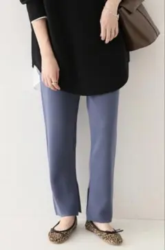 【スローブイエナ】ニットパンツ