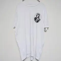 レア ALLSAINTS 黒プリント Tシャツ M ホワイト ヤギ刺繍 綿100のサムネイル