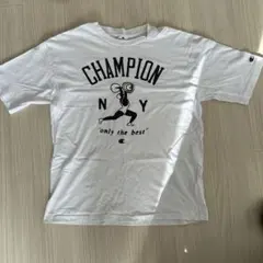 Champion グラフィックTシャツ Lサイズ ホワイト