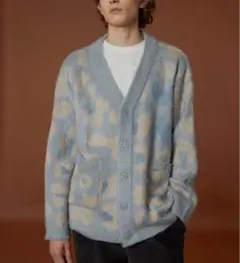 ワイケイ waikei ニット カーディガン 目黒蓮　レオパード