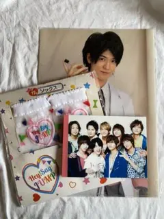 Hey!Say!JUMP 中島裕翔クリアファイル／一番くじソックス／メモパッド