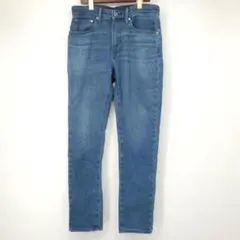 /＊e【美品】UNIQLO EZYジーンズ スリムフィット テーパードシルエット