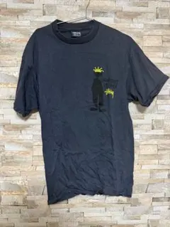 Stussy シャドーマン　ブラック　tシャツ
