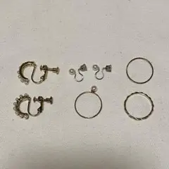 3COINS スリーコインズ　アクセサリー　5点　イヤリング　指輪　パールのサムネイル