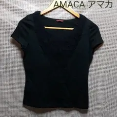 アマカ　トップス　ブラックのサムネイル