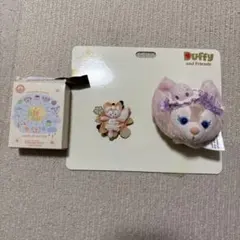 上海ディズニー　カスタムカチューシャ　リーナベル　ピンズ