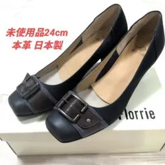 【未使用品】BELL FLORRIE パンプス 24.0cmのサムネイル