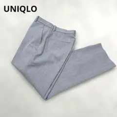 UNIQLO パンツ　M スラックス　ライトグレー